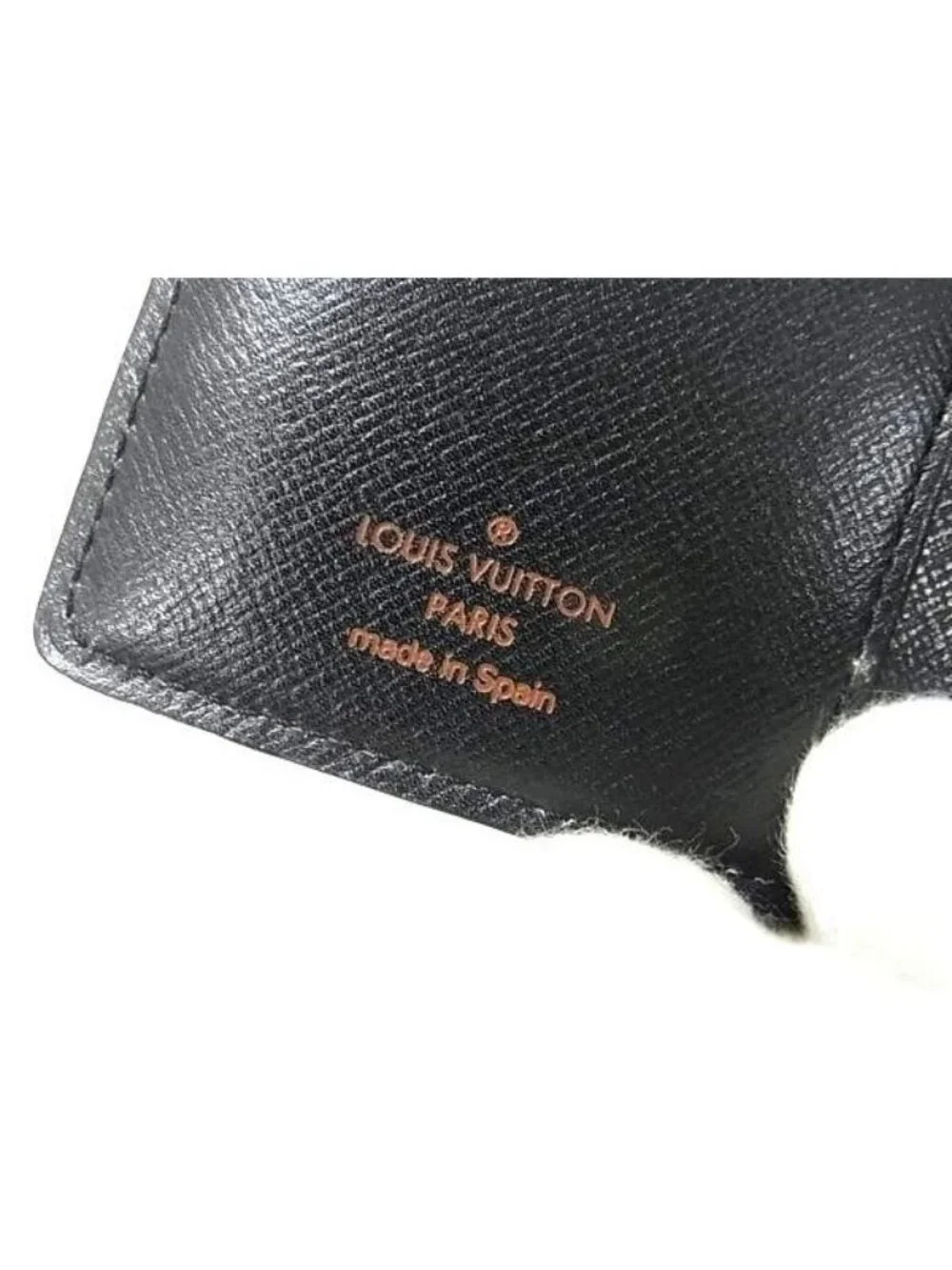 Louis Vuitton Notebook Cover Agenda PM Noir Black Epi 6